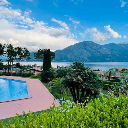 Lake View, Swimming Pool, Tennis Court And Private Parking Mezzegra Exteriér fotografie