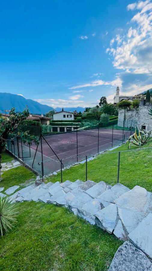 Lake View, Swimming Pool, Tennis Court And Private Parking Mezzegra Exteriér fotografie