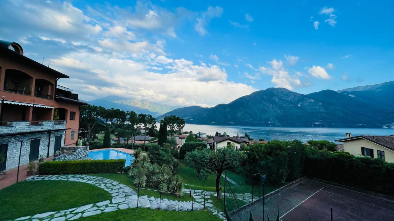 Lake View, Swimming Pool, Tennis Court And Private Parking Mezzegra Exteriér fotografie