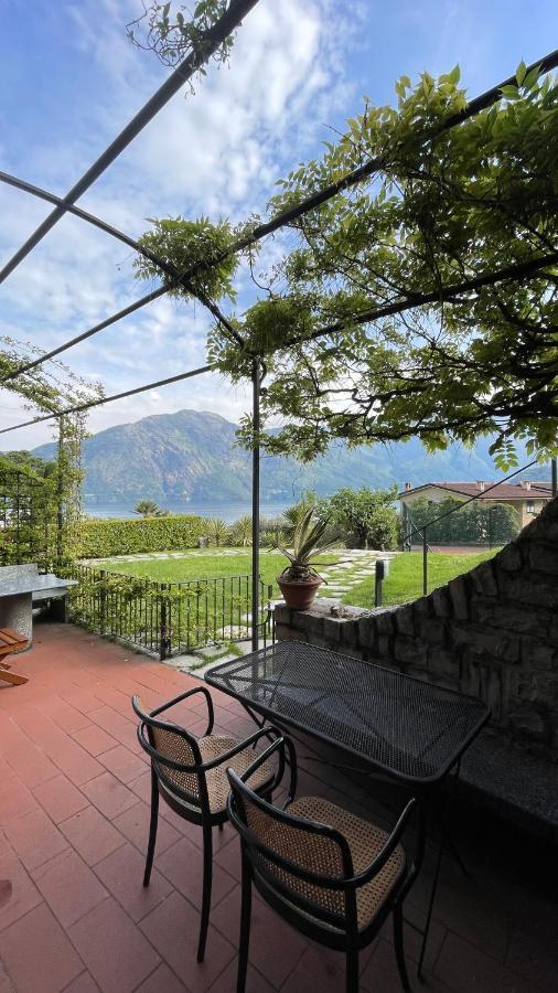 Lake View, Swimming Pool, Tennis Court And Private Parking Mezzegra Exteriér fotografie